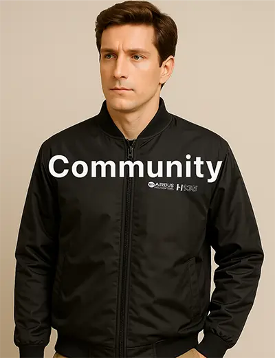 Apparel custom untuk Community